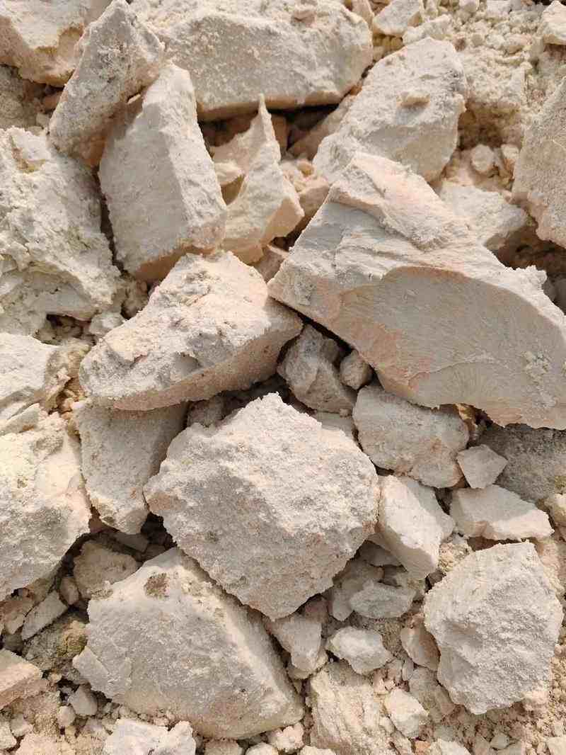 膨润土原矿矿石实拍 - 信阳根源实业自有矿山.jpg